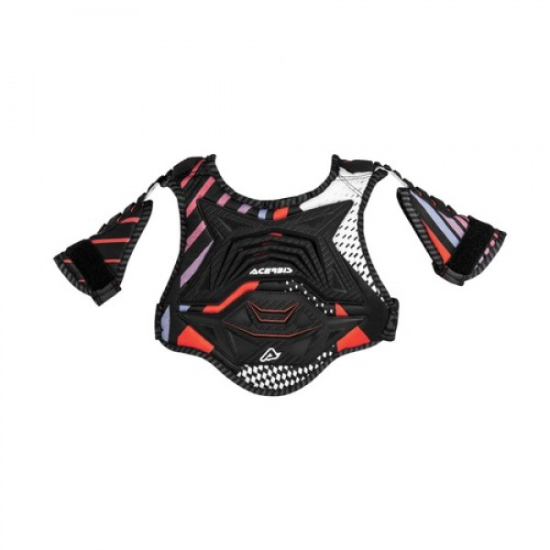 ACERBIS JUNIOR CUB 2.0 ROOST DEFLECTOR - FEKETE/PIROS (S/M * L/XL) AC 0017946.323.