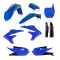 ACERBIS Teljes Műanyag Készlet Yamaha YZF 250 2019 + 450 2018/2019 7 Darab (Fekete, Kék, Kék/Szürke, Szürke, Standard 19, Fehér) AC 0023631