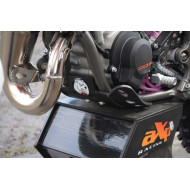 HDPE kartervédő 6mm FEKETE KTM 85SX 2013 - 2015 AX1260