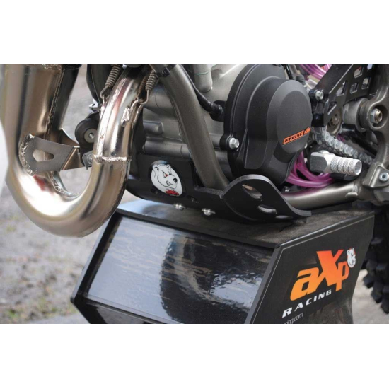 HDPE kartervédő 6mm FEKETE KTM 85SX 2013 - 2015 AX1260