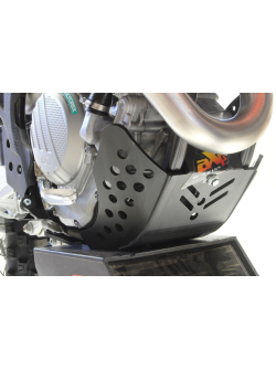 HDPE kartervédő 6mm FEKETE KTM HUSQVARNA 250SXF 350SXF 250XCF 350XCF FC250 FC350 FX350 2019 AX1503