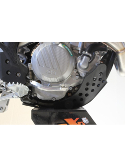 HDPE kartervédő 6mm FEKETE KTM HUSQVARNA 250SXF 350SXF 250XCF 350XCF FC250 FC350 FX350 2019 AX1503