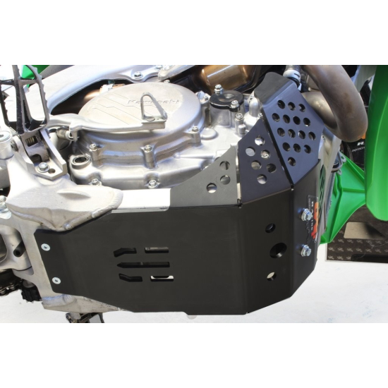 HDPE kartervédő 6mm FEKETE KAWASAKI KX450 2019 AX1517 #5