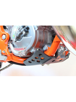 HDPE kartervédő 6mm FEKETE KTM HUSQVARNA 65SX TC65 2018 - 2019 AX1528