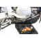 HDPE XTREM karter & himbavédő 8mm FEKETE TM RACING 250EN 300EN 250MX 300MX 2011 - 2018 AX1534