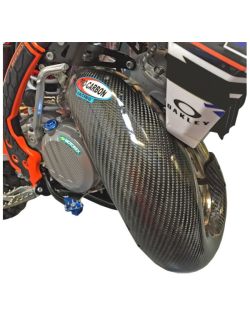 PRO-CARBON RACING KTM Kipufogóvédő - 2004-15 Év - 125/144/150 SX az FMF Fatty számára