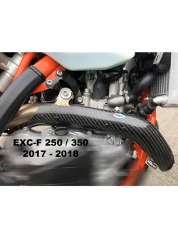 PRO-CARBON RACING KTM Kipufogó Védő - Év 2017-19 - 350 EXC-F