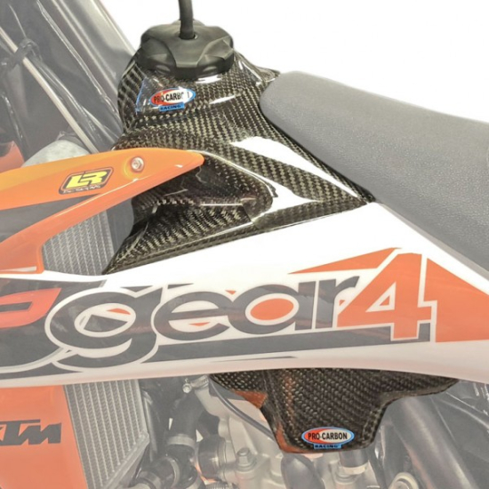 PRO-CARBON RACING KTM Tank Borítás 2019 Teljes Készlet - 250/350/450 SX-F ÚJ