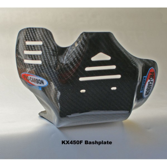 PRO-CARBON RACING Kawasaki Bashplate - KX450F 2009-15