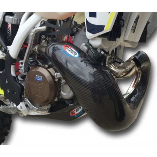 PRO-CARBON RACING Husqvarna Kipufogó Védő - 2014-16 - TC 250 TE 250/300 FMF Gnarly-hoz