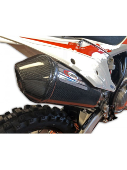 PRO-CARBON RACING Husqvarna Silencer Skinz - FE 250/350/450/501 2017-19 *** ÚJ ***