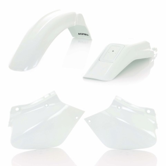 ACERBIS PLASTIC KITS HONDA XR 250/400 96-04 (WHITE * STANDARD) AC 0007573