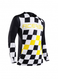 ACERBIS START & FINISH MX JERSEY (FEHÉR/FEKETE * FEKETE/SÁRGA * FEKETE/ZÖLD) (S * M * L * XL * XXL * XXXL) AC 0023891