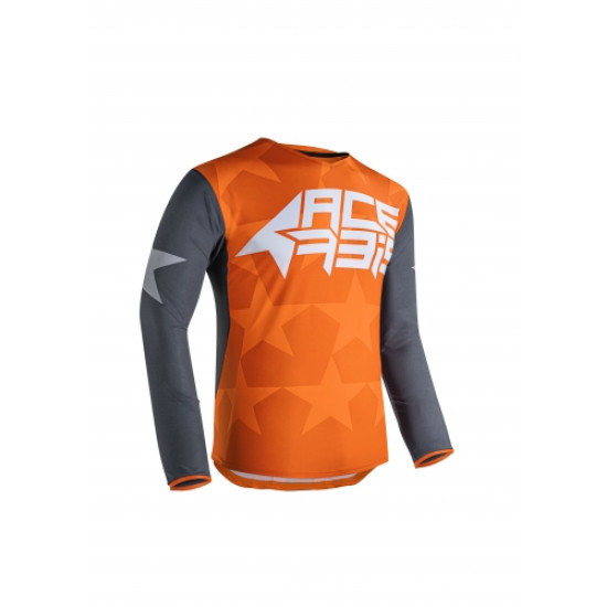 ACERBIS JERSEY MX STARWAY X-FLEX (PIROS/SZÜRKE * SZÜRKE/SZÜRKE * KÉK/SZÜRKE * NARANCS/SZÜRKE) (S * M * L * XL * XXL * XXXL) AC 0023903