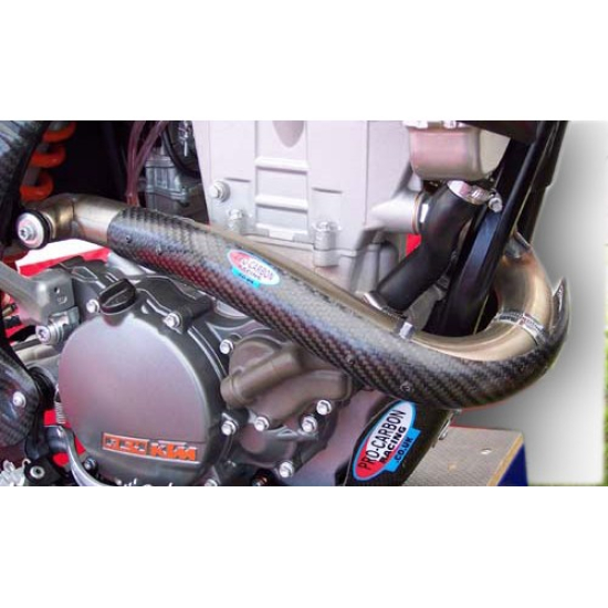 PRO-CARBON RACING KTM Kipufogóvédő - Évjárat 2007-13 - 250 EXC-F Standard Pipe KT-EG-54