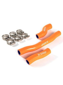 X-GRIP Szilikon hűtőcső KTM / HUSQVARNA (FEKETE, NARANCSSÁRGA, KÉK, PIROS) XG-222*