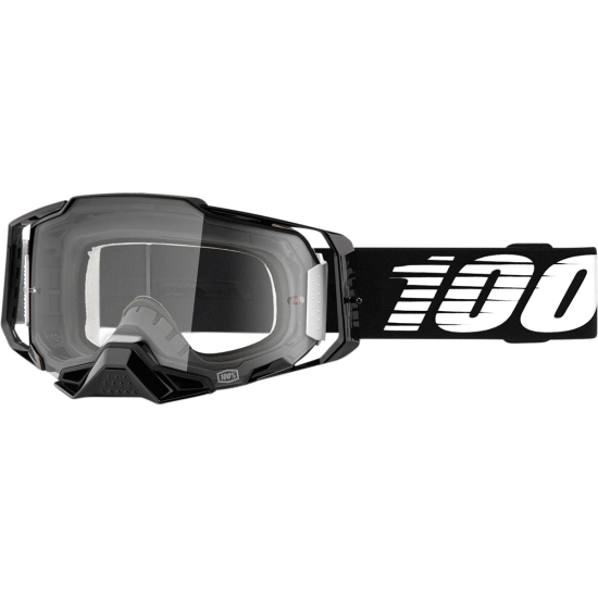 100% GOGGLE ARMEGA BLACK CL 50004-00001