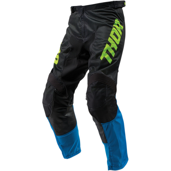THOR YOUTH PULSE AIR ACID S9Y OFFROAD PANTS ELECTRIC BLUE/BL #1
