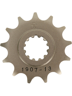 JT SPROCKETS JTF1907.13 ELSŐ LÁNCKERÉK 13 FOGAS 428 LÁNCPÁLYA TERMÉSZETES ACÉL JTF1907.13