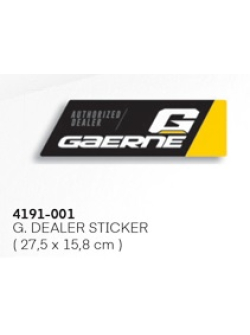 GAERNE G.DEALER STICKER 4191-001