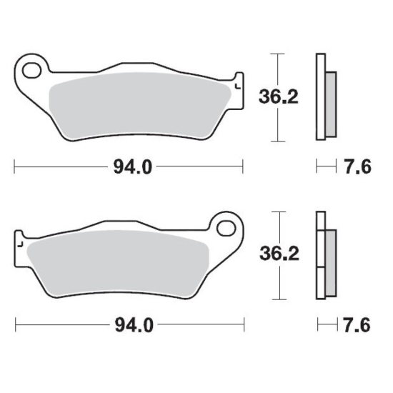 MOTO-MASTER FÉKBETÉT OFFROAD SINTER PRO RACING GP 093012