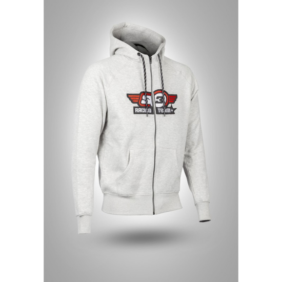 S3 Hoody S3 Racing Wings (SZÜRKE * FEKETE) (S-2XL) Pulóver