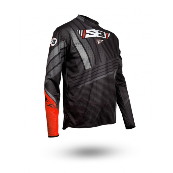 S3 Póló S3 E-Bike-DH-MTB (PIROS * KÉK * NARANCSSÁRGA * FLUO SÁRGA) (S-2XL) MTB Póló