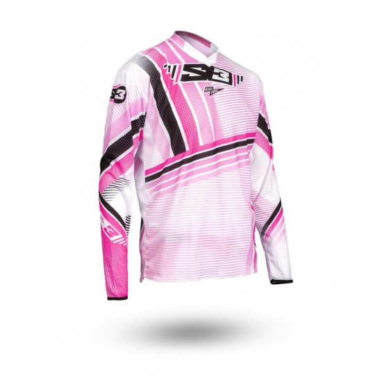 S3 Póló S3 E-Bike-DH-MTB PINK (Rózsaszín) (XS-XL) EL-W5