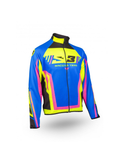 S3 Thermo Kabát S3 RACING TEAM Pilot Trial PINK/BLUE (XS-XL) RT-C3