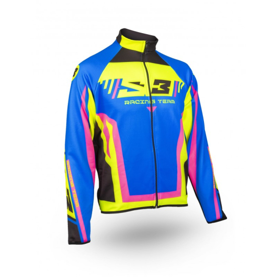 S3 Thermo Kabát S3 RACING TEAM Pilot Trial PINK/BLUE (XS-XL) RT-C3