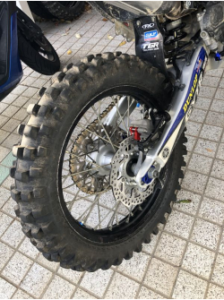 Zwheel R-DiskRotor SUS YZ250F 19-, YZ450F 18-, YZ125/250F 19-, YZ250FX/450FX 19-, WR250F/450F 19- Hátsó Féktárcsa