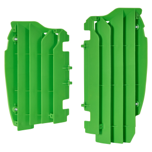 POLISPORT RADIATOR GUARDS (BLACK * GREEN) 845600000