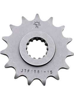 JT SPROCKETS JTF1581.15 ELSŐ CSERE LÁNCKERÉK 15 FOG 520 SZEM KOSZORÚ TERMÉSZETES ACÉL JTF1581.15