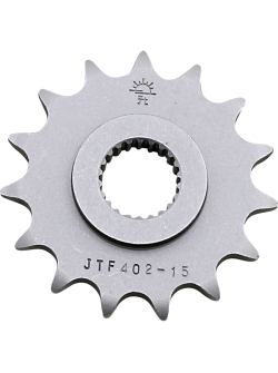 JT SPROCKETS JTF402.15 ELSŐ LÁNCKERÉK 15 FOG 520 PITCH NATURAL STEEL JTF402.15