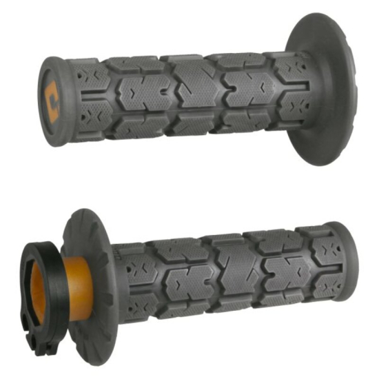 ODI MX V2 Rogue Grips Half Waffle Lock On - Grafit 1061583 H36RGH 402000351010