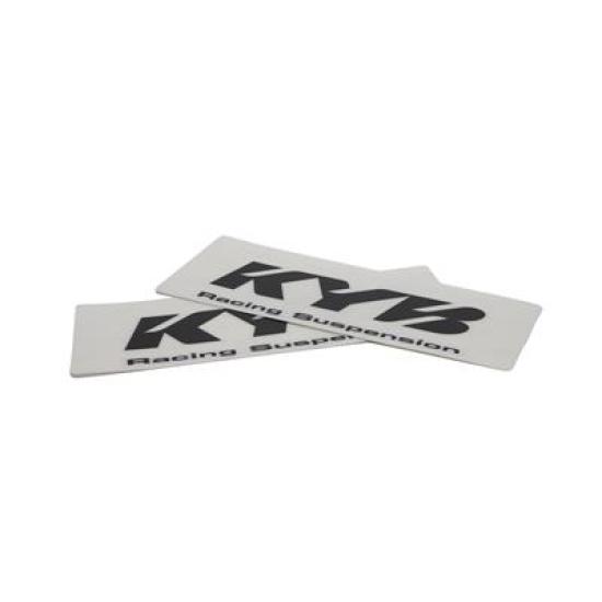 KYB DECALS sticker set ff KYB Racing Suspension BLACK PRD 170010000102