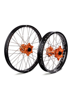 X-GRIP Wheels-Set (Fekete/Narancs * Fekete/Kék * Fekete/Zöld) (KTM/HQV * BETA) V1 XG-23**