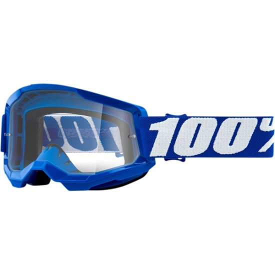 100% STRATA 2 - offroad szemvédő kék (50027-00002)