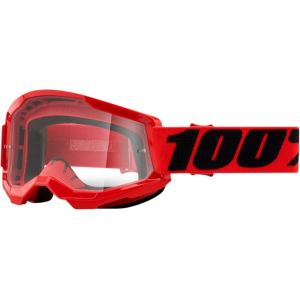 100% STRATA 2 - offroad szemvédő piros 50027-00004 ( 50421-101-03 )