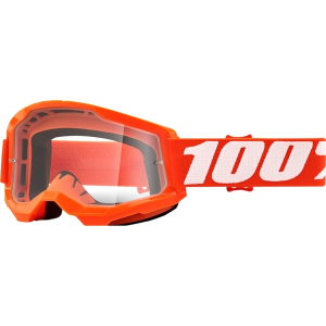 100% STRATA 2 - offroad szemvédő narancs (50027-00005)