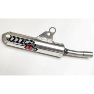 DEP Pipes KTM 2 Ütem KTM125/150 SX 19-20 / HVA125 TC 19-20 TRAX Shorty Silencer – FS** (EZÜST) 5060630147778 DEPT2129