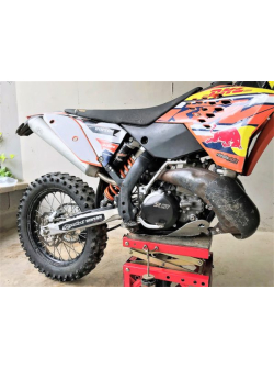 SR PROTECT Kuplungvédő KTM EXC 2T 250/300 2004-2012 Fekete KT02020412/1