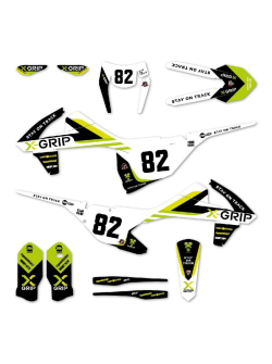 X-GRIP Grafikai készlet XG-Design #19 KTM zöld/fehér XG-2036