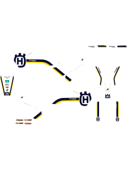 BLACKBIRD RACING Graphic Kit Retro HUSKY 2615AA