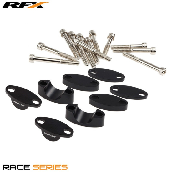 RFX Race Kormányemelő Készlet (22mm * 28.6mm) (Fekete) Univerzális Emelés 25mm / 30mm / 35mm / 40mm 111071*001 FXHM9012*55BK