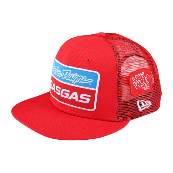 Troy Lee Designs TLD Snapback Cap GASGAS Team (Piros * Fekete) 750-318