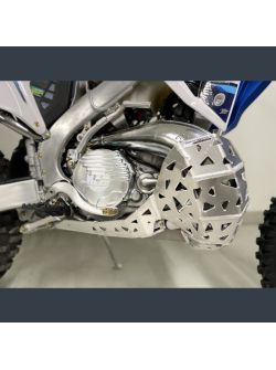 P-TECH Skid plate él kipufogó védő TM 250/300 2022 PK024