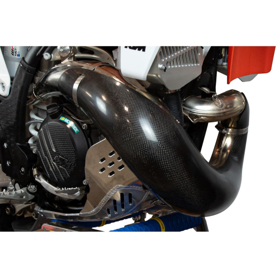 Enduro Engineering Carbon Fiber Pipe Guard KTM/Husqvarna 40- #1