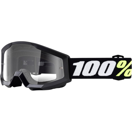 100% Strata Mini Goggles BK/CL 50033-00001