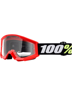 100% Strata Mini Goggles RD/CL 50033-00002